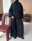 Cardigan — Dark grey