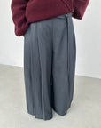 Pantalon plissé — Gris