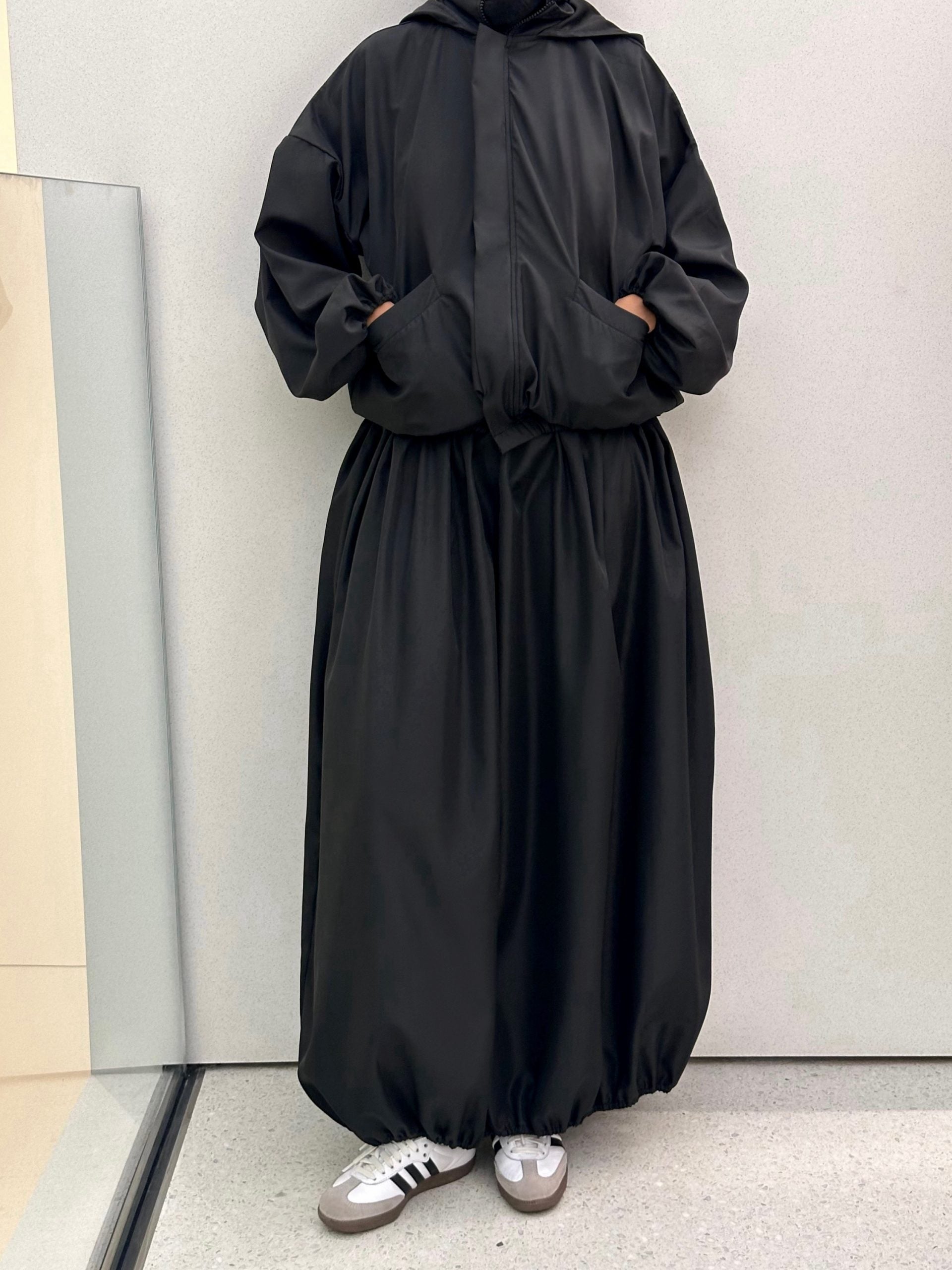 Streetwear | Elastic Skirt — Black