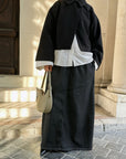 Veste croisée — Noir