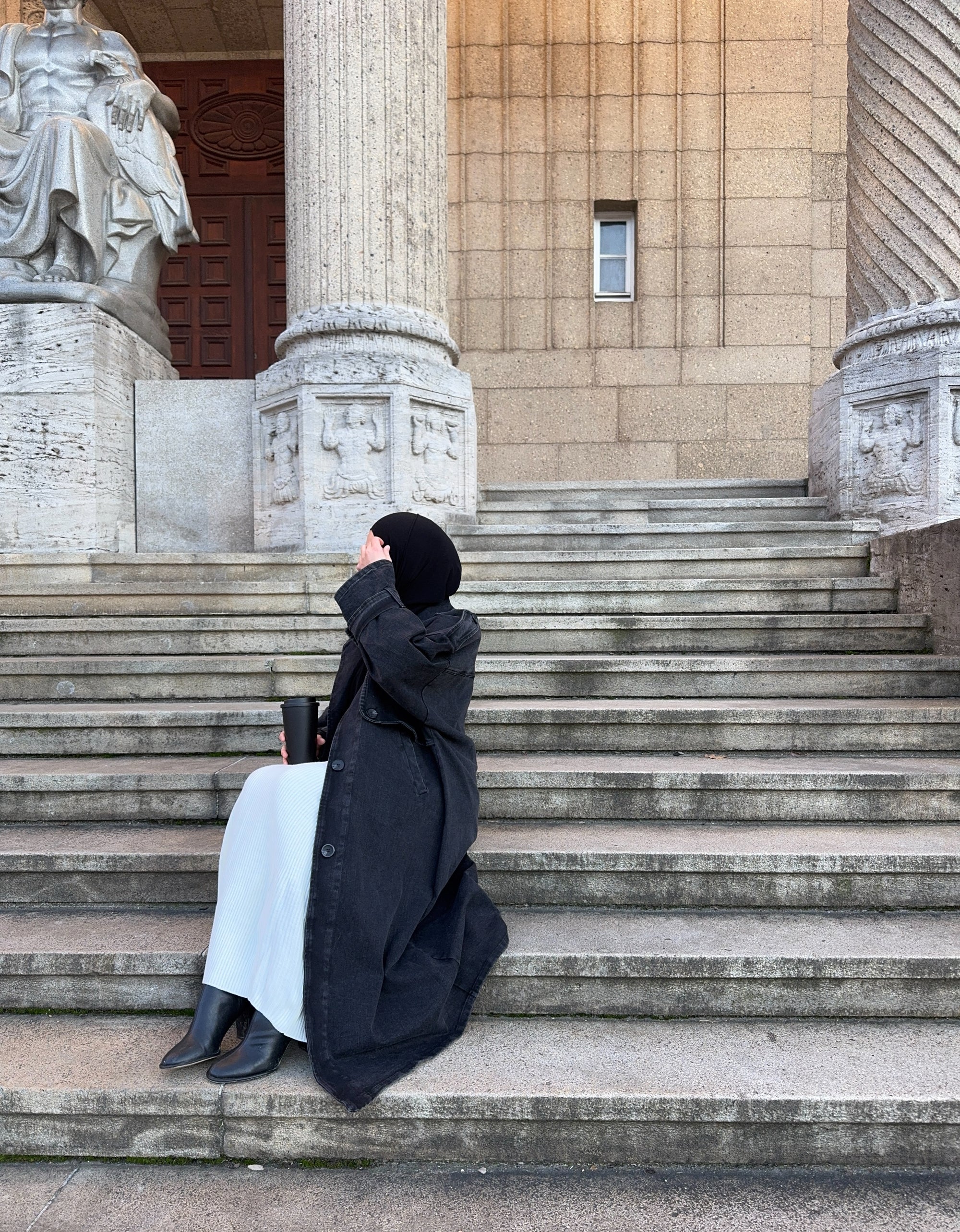 Trench en denim