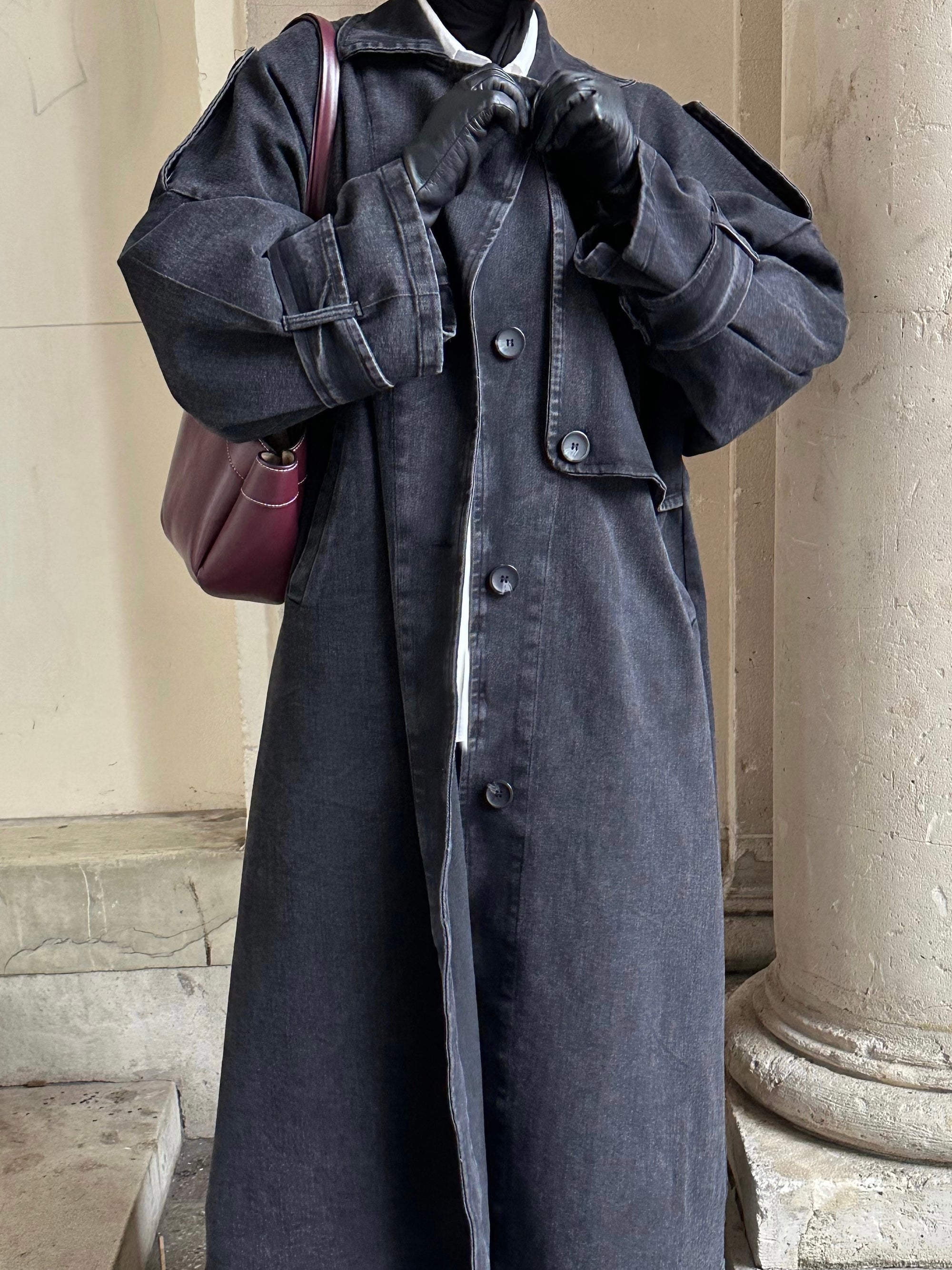 Trench en denim