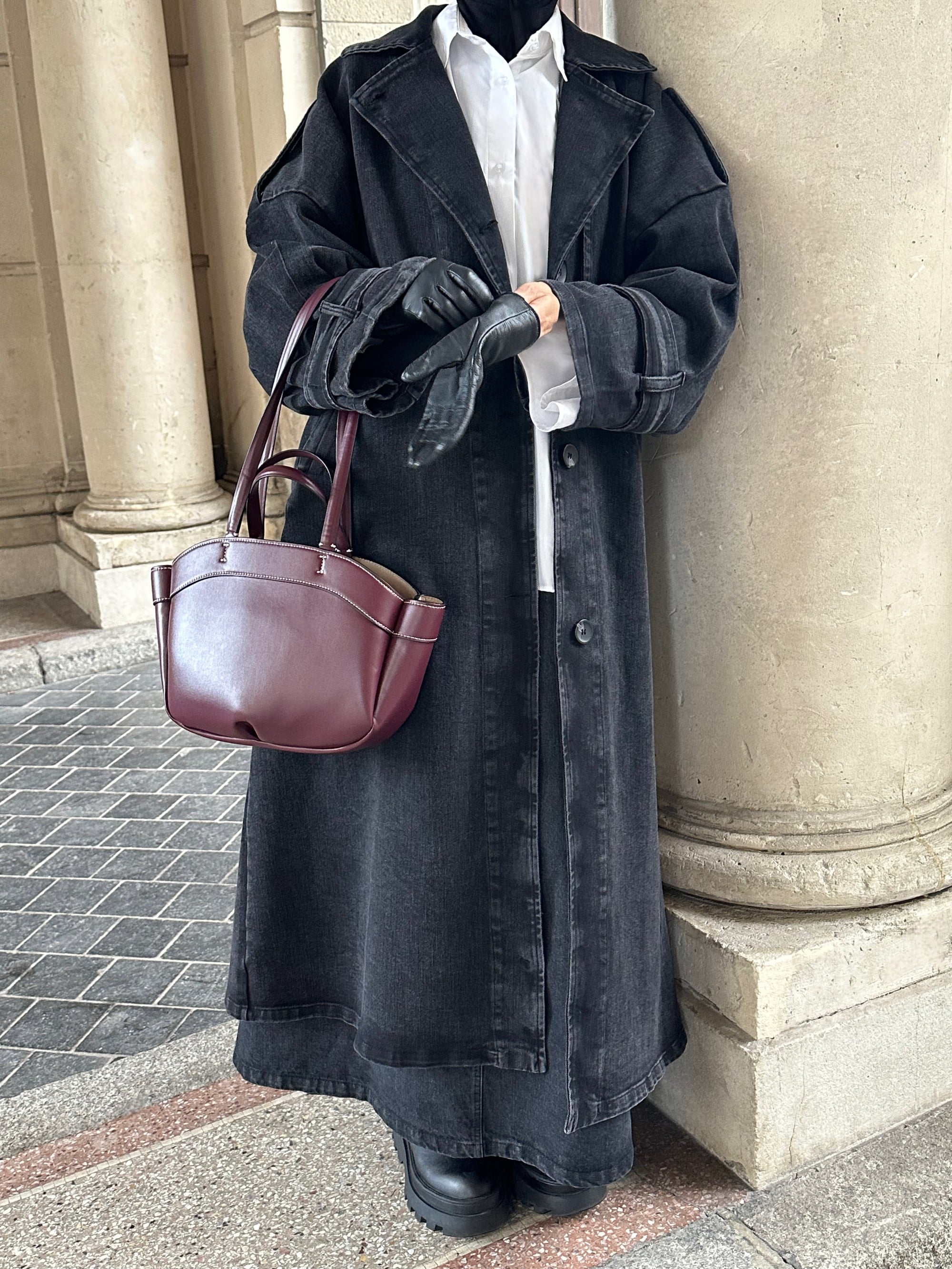 Trench en denim
