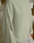 Pleated top — Vert