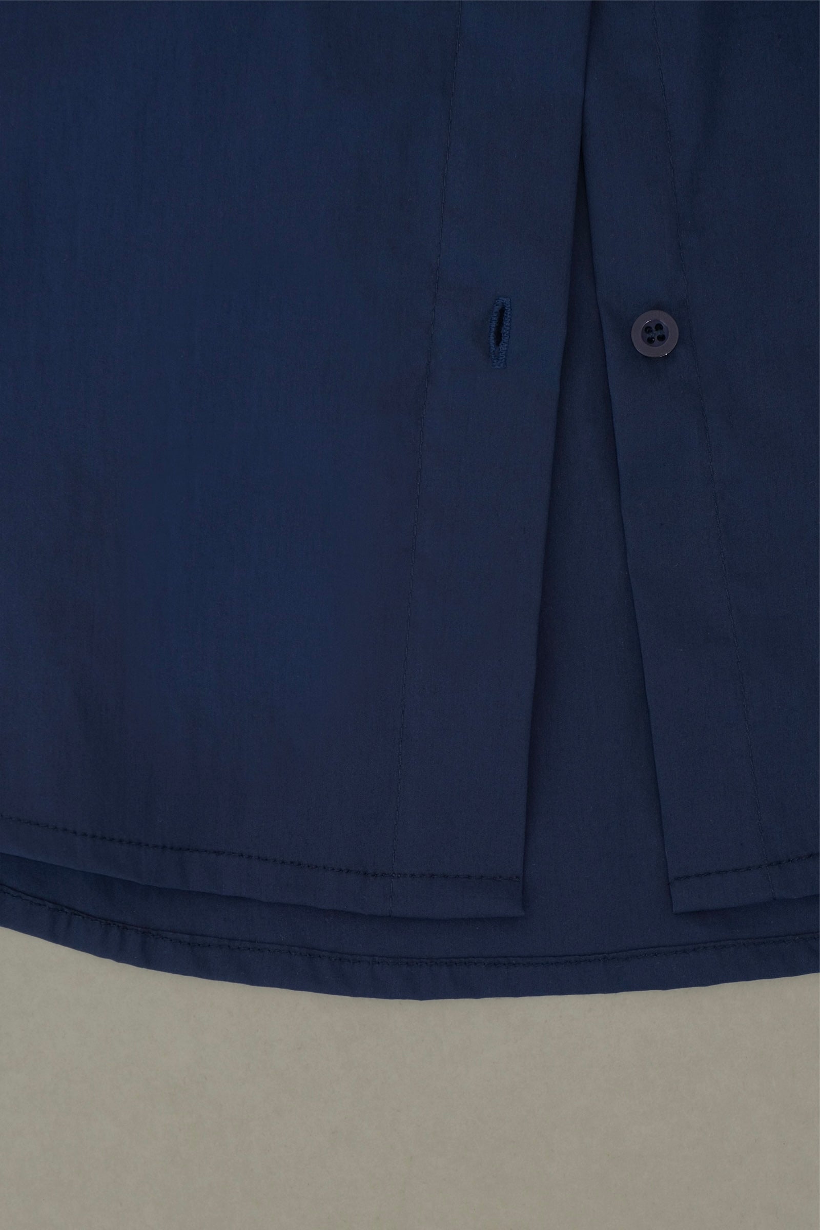 Chemise à manches évasées — Bleu marin