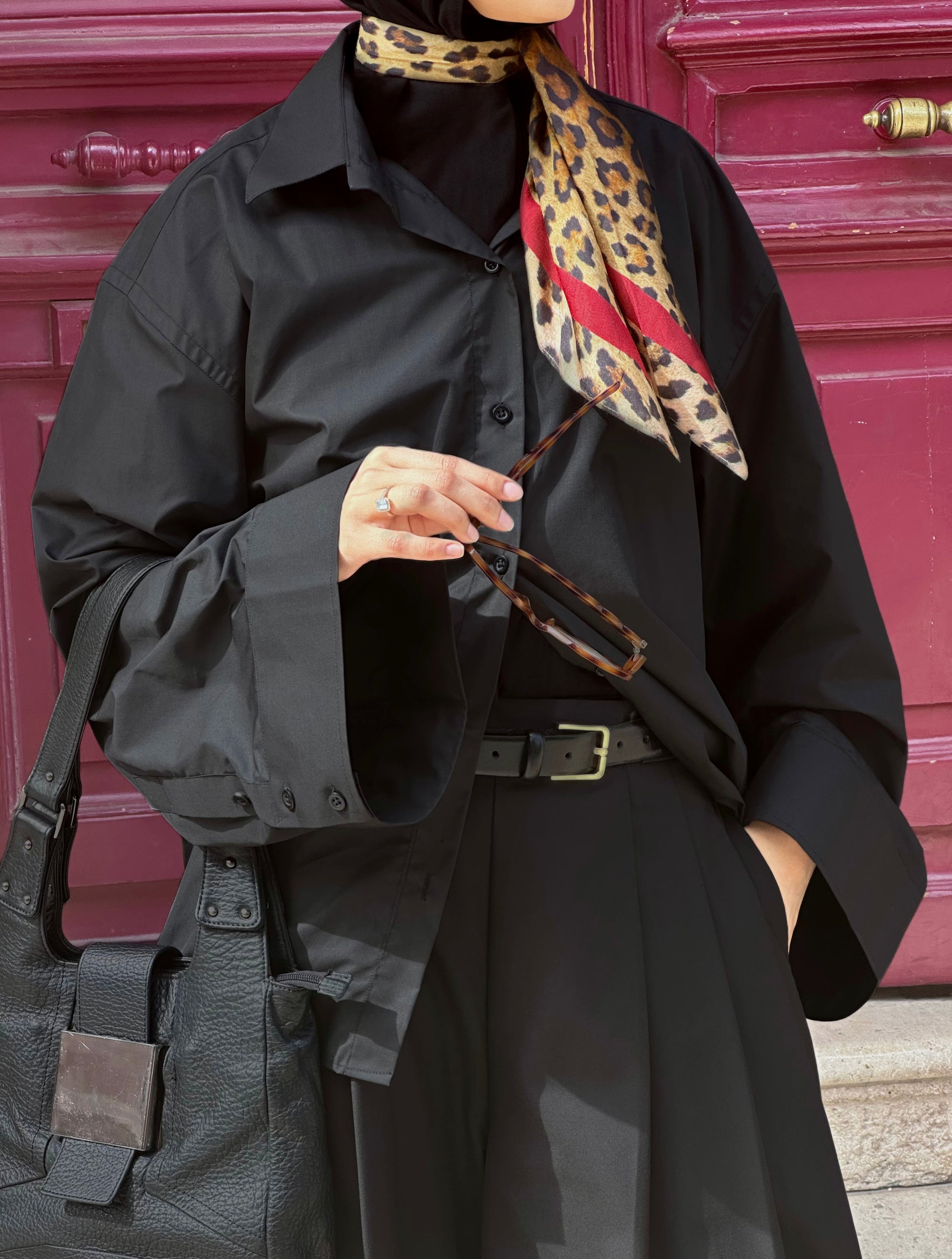 La Chemise Bûcheron Noir – Classy Mastour La Chemise Bûcheron Noir – Classy Mastour