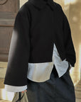 Veste croisée — Noir