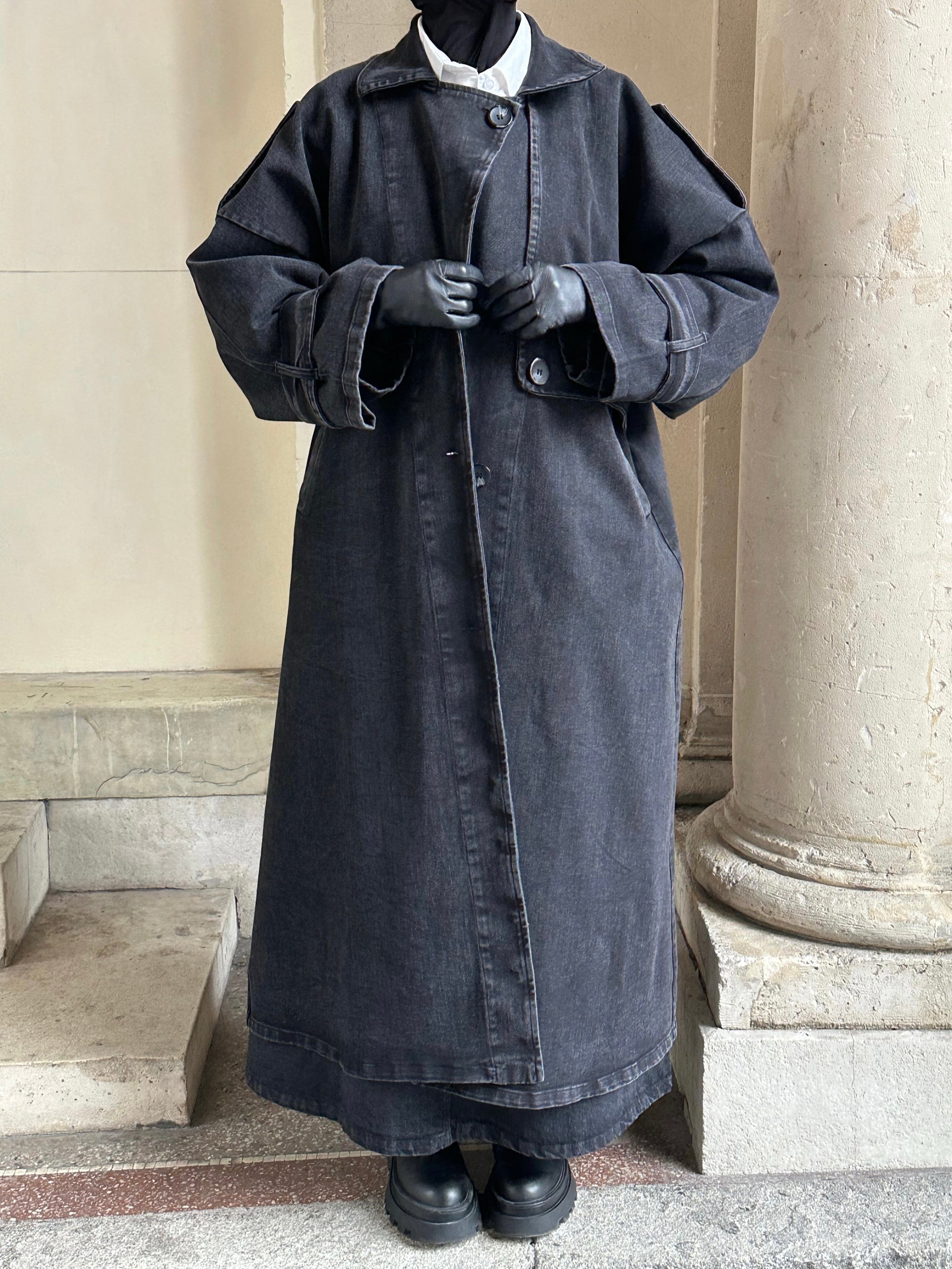Trench en denim