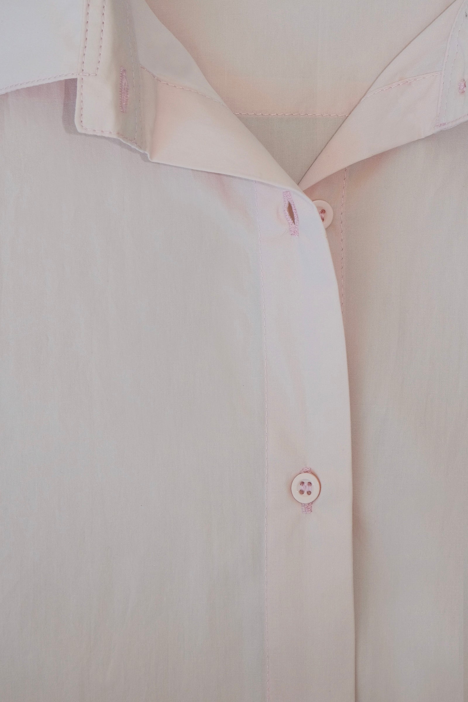 Chemise à manches évasées — Baby pink