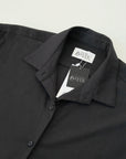 Chemise en lin — Noir