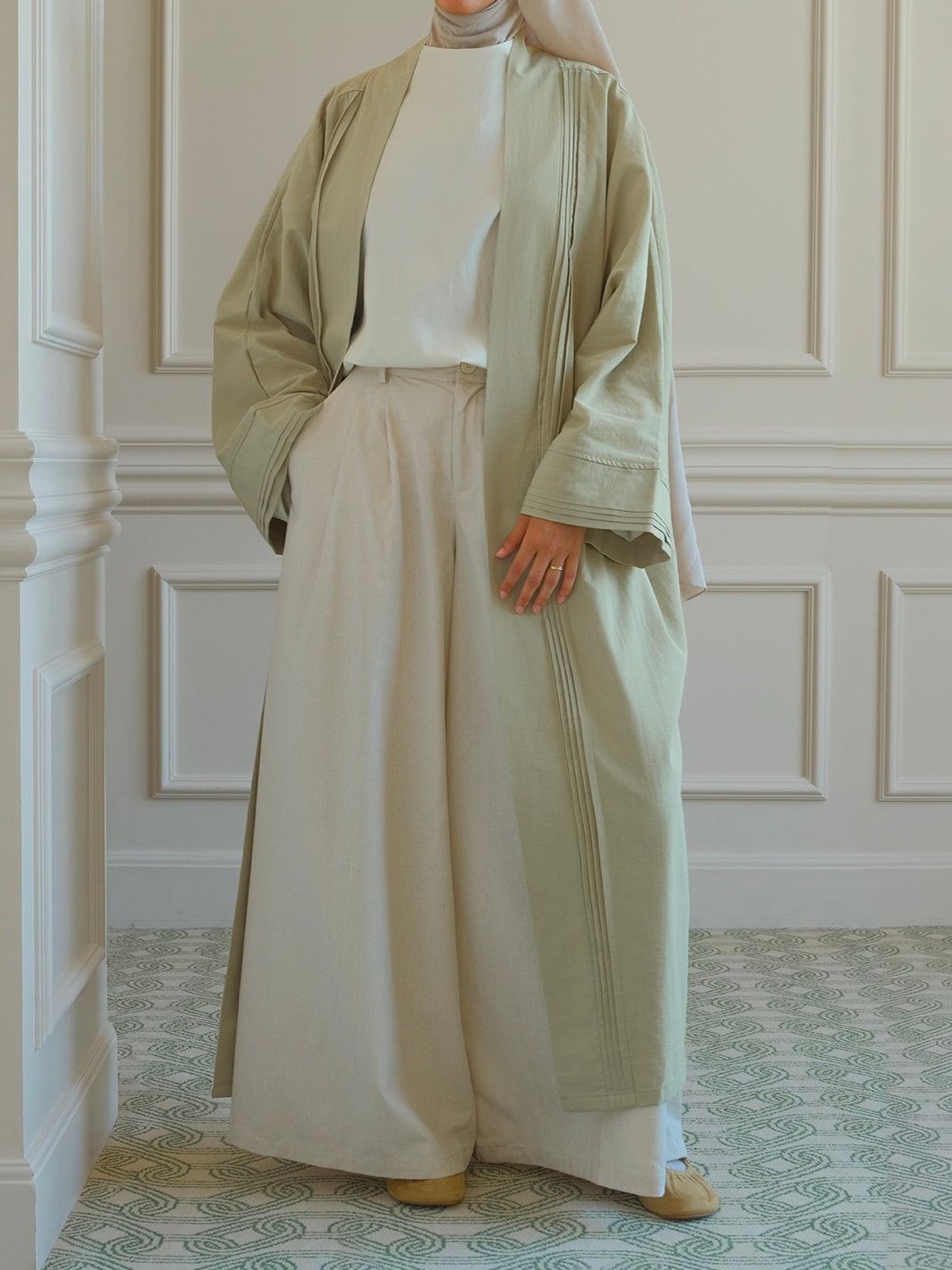Heka Kimono — Green
