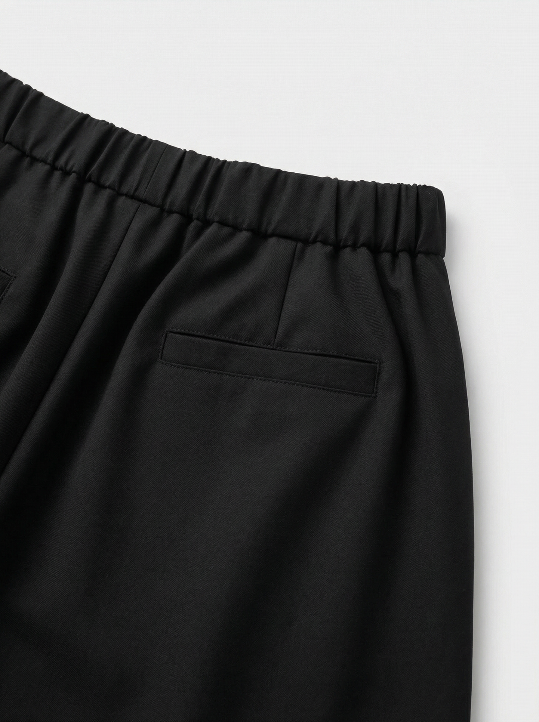 Pantalon plissé — Noir