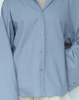 Chemise en lin — Baby blue