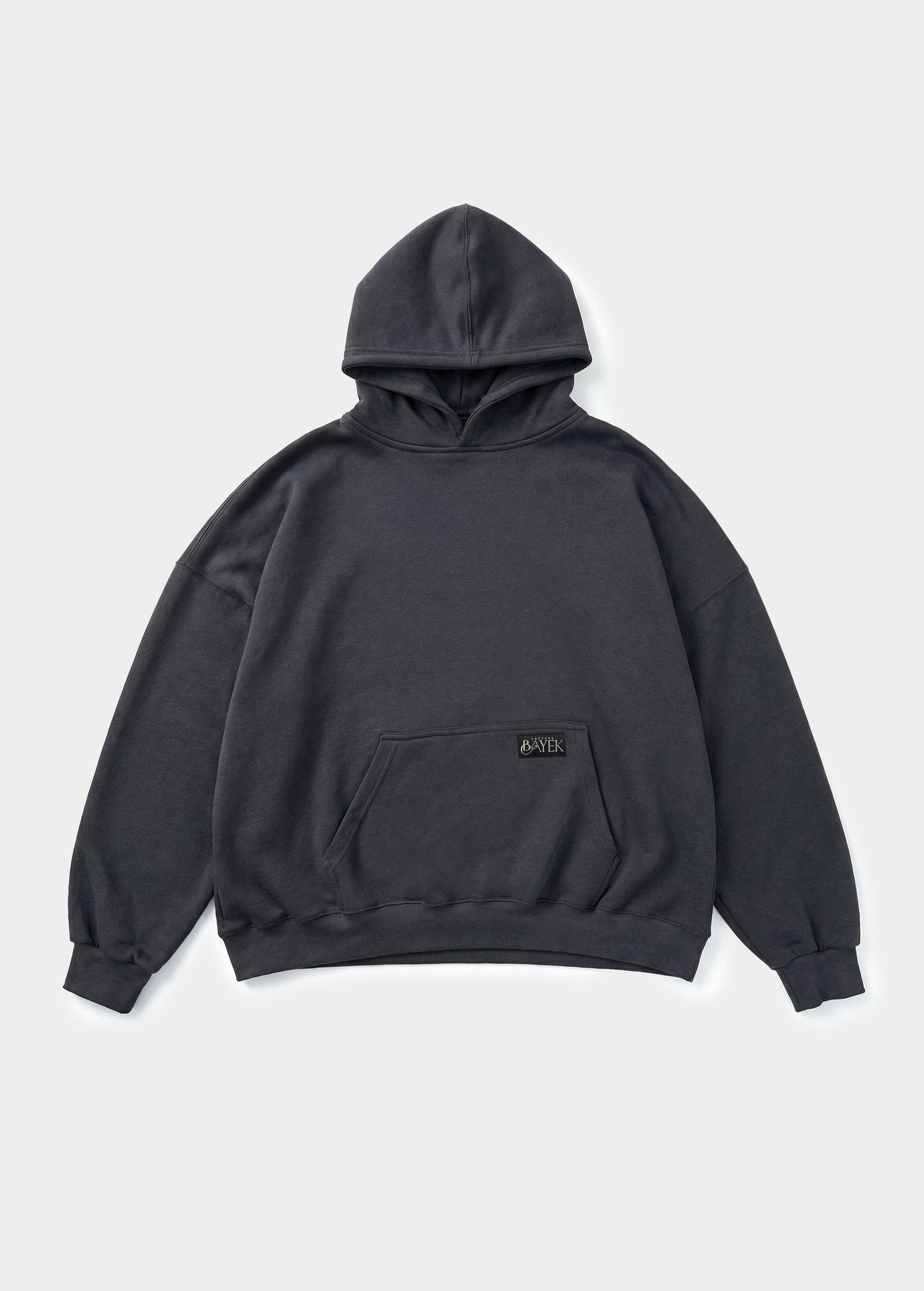 Sweat à capuche — Gris anthracite