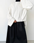 T-shirt oversize — Blanc